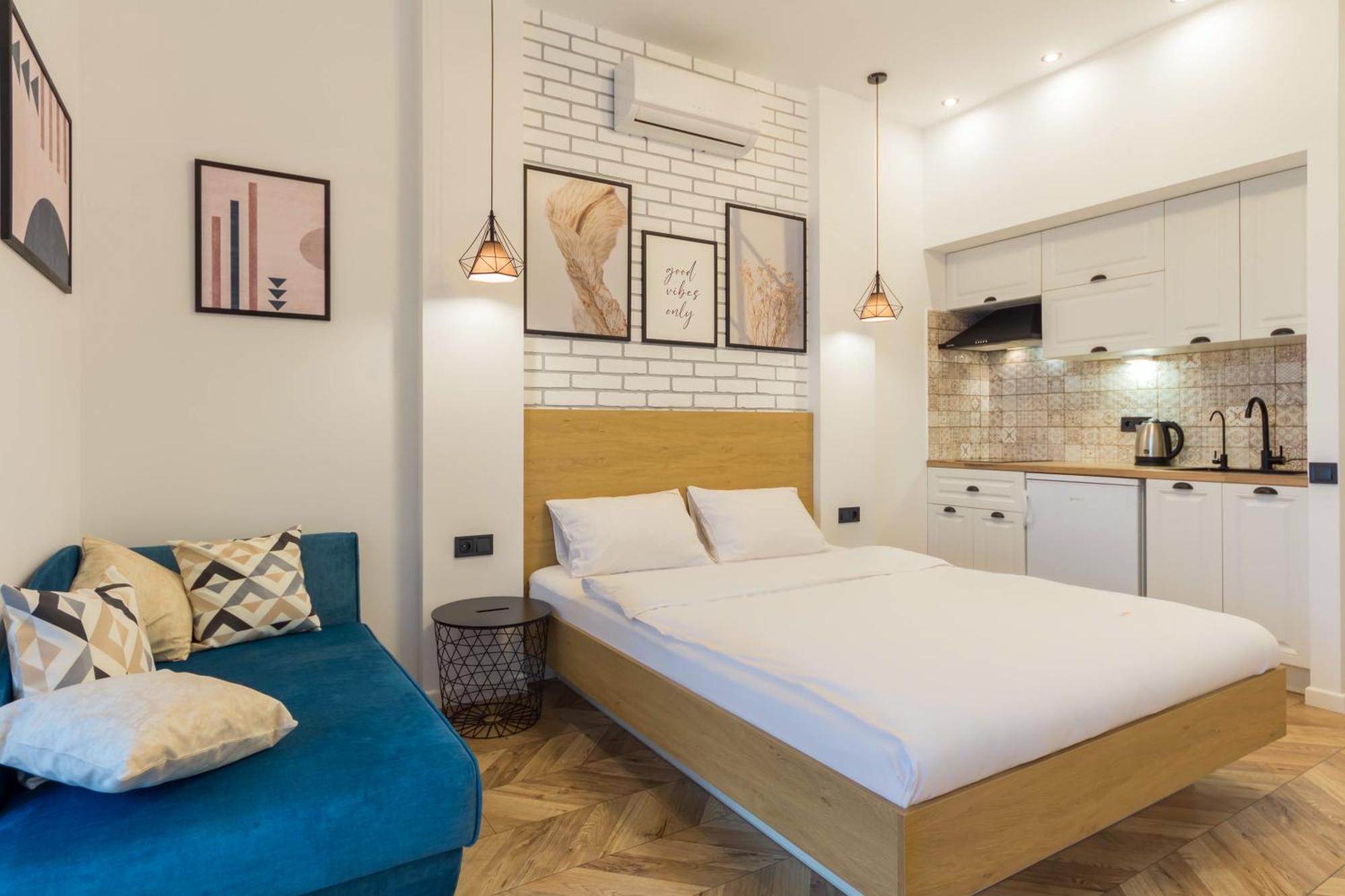 Design Apartments With Panoramic View Kiev Exterior foto